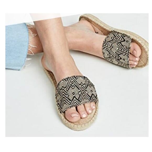 Free People  Beach Front Slide Espadrille size 38 - Picture 1 of 7